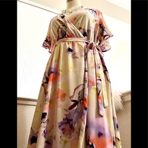 EUC L June & Hudson Wrap Dress